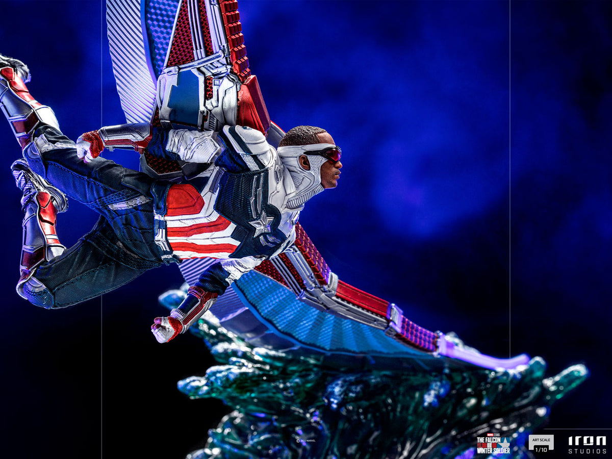 CAPTAIN AMERICA SAM WILSON DELUXE BDS ART SCALE