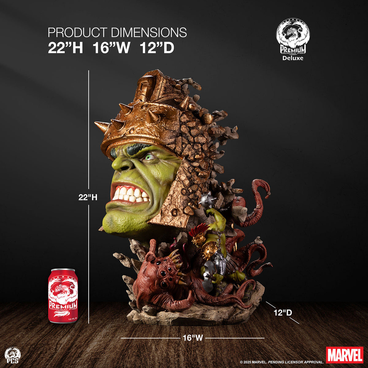 PRE-ORDER: PLANET HULK BUST DELUXE VERSION
