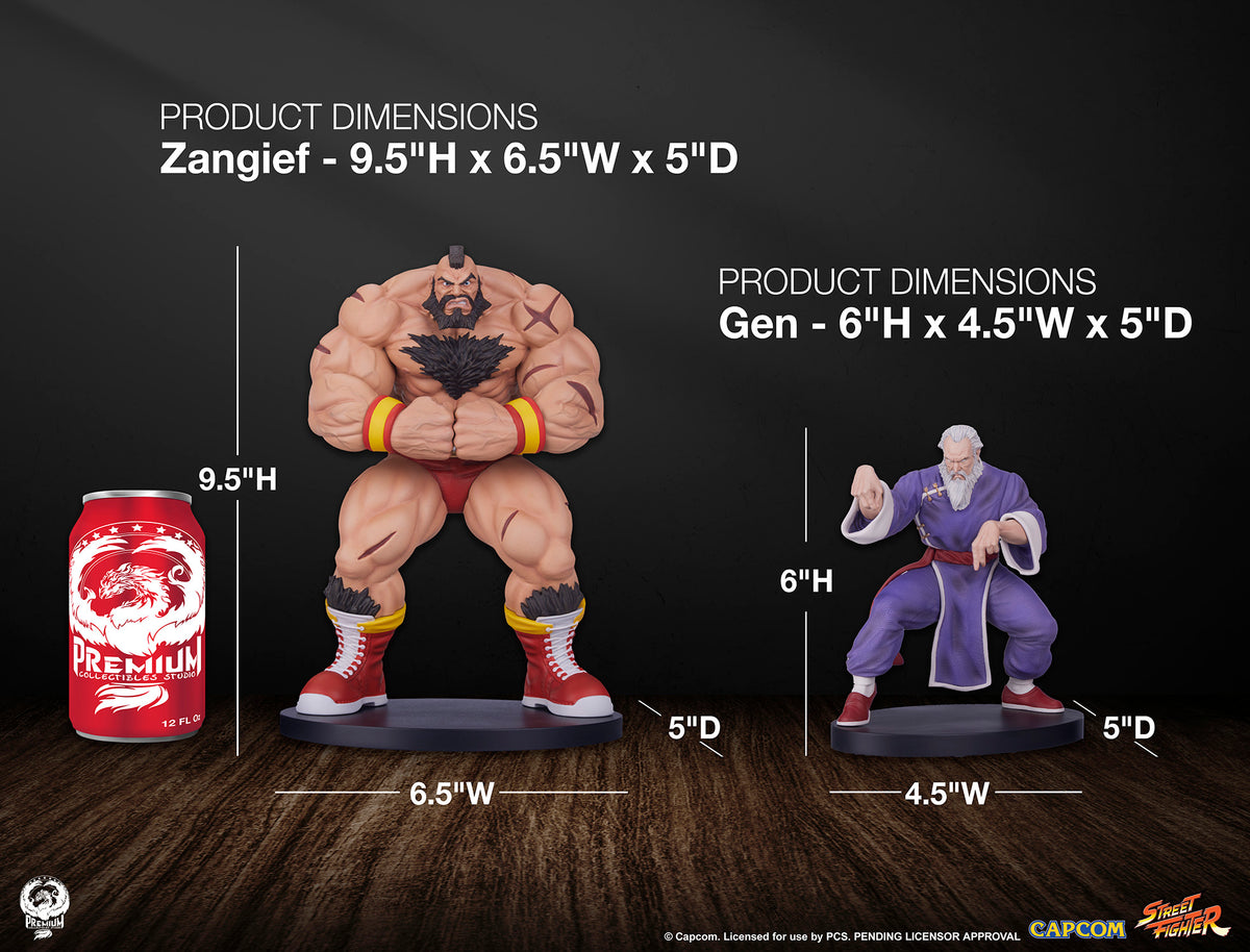PRE-ORDER: ZANGIEF AND GEN SET