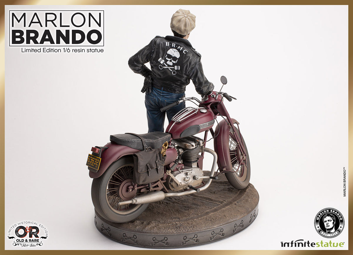 PRE-ORDER: MARLON BRANDO WITH BIKE