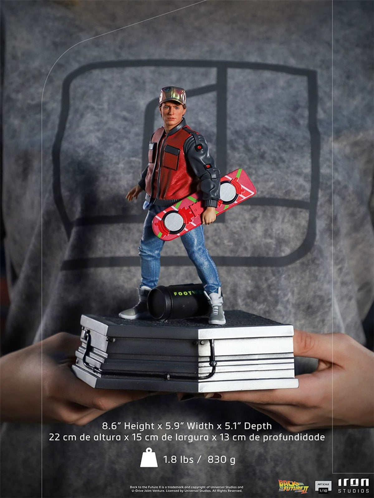 MARTY MCFLY BACK TO THE FUTURE 2 ART SCALE