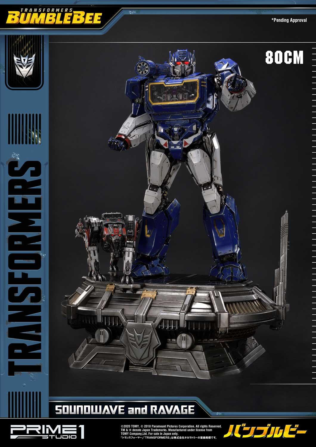 SOUNDWAVE AND RAVAGE EXCLUSIVE