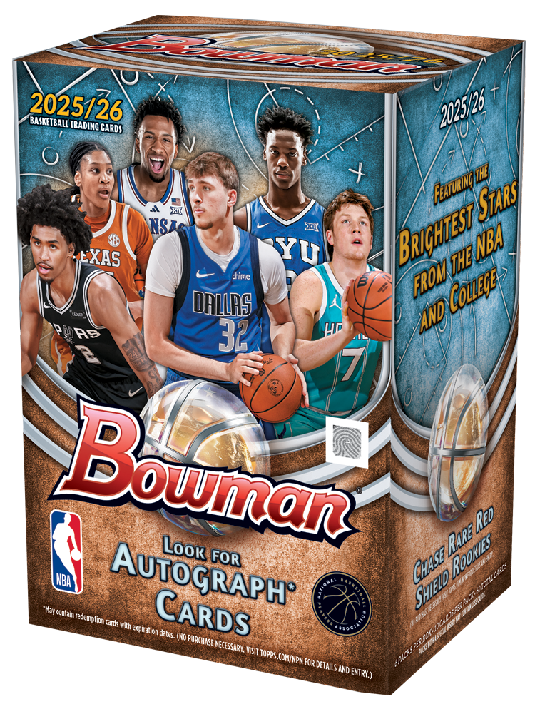 2025-26 TOPPS BOWMAN BASKETBALL VALUE BOX