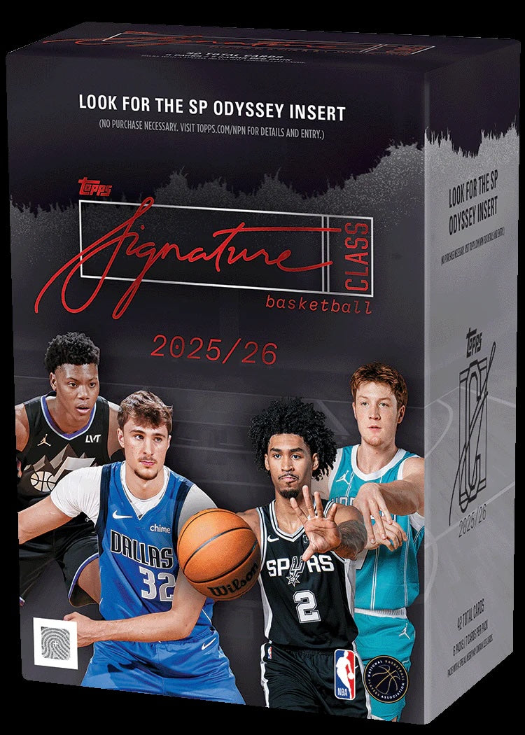 2025-26 TOPPS NBA SIGNATURE CLASS VALUE BOX