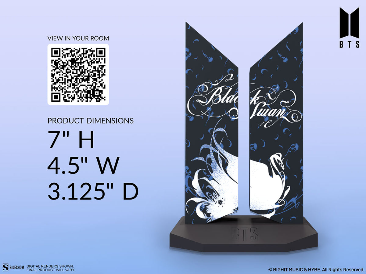 BTS LOGO: BLACK SWAN EDITION