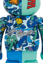 Load image into Gallery viewer, BAPE STEVEN HARRINGTON BLUE 1000% BEARBRICK