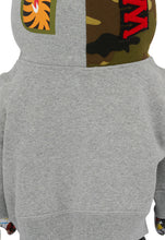 Load image into Gallery viewer, BAPE LEGACY CAMO SHARK GRAY 1000% BEARBRICK