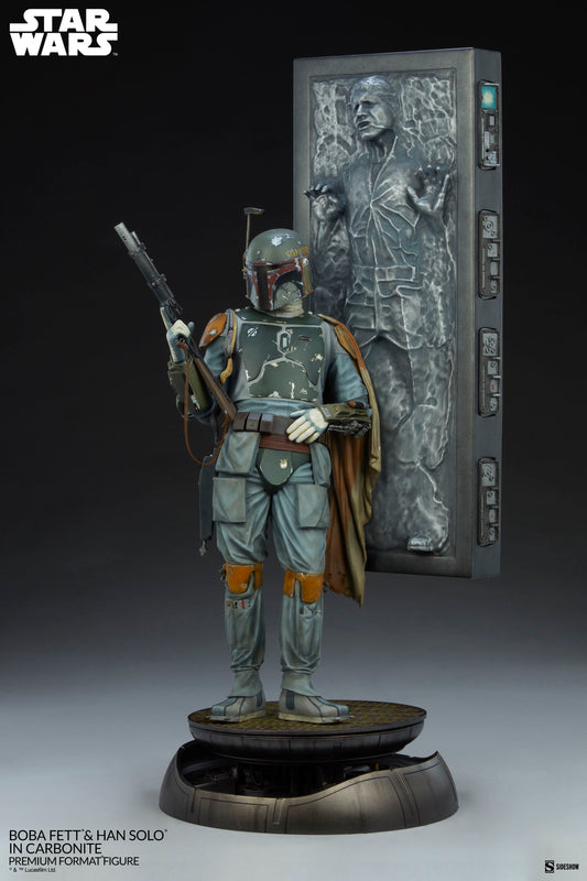 BOBA FETT AND HAN IN CARBONITE