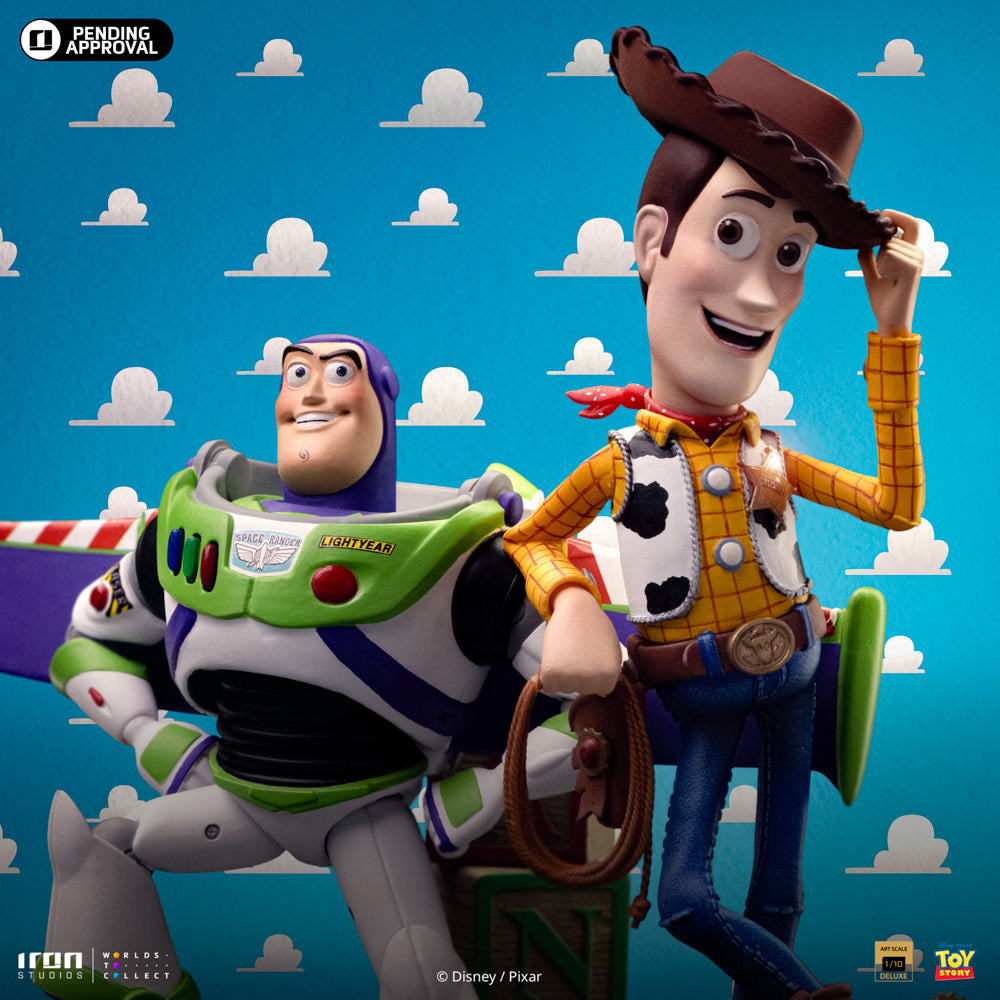 PRE-ORDER: BUZZ AND WOODY DELUXE ART SCALE