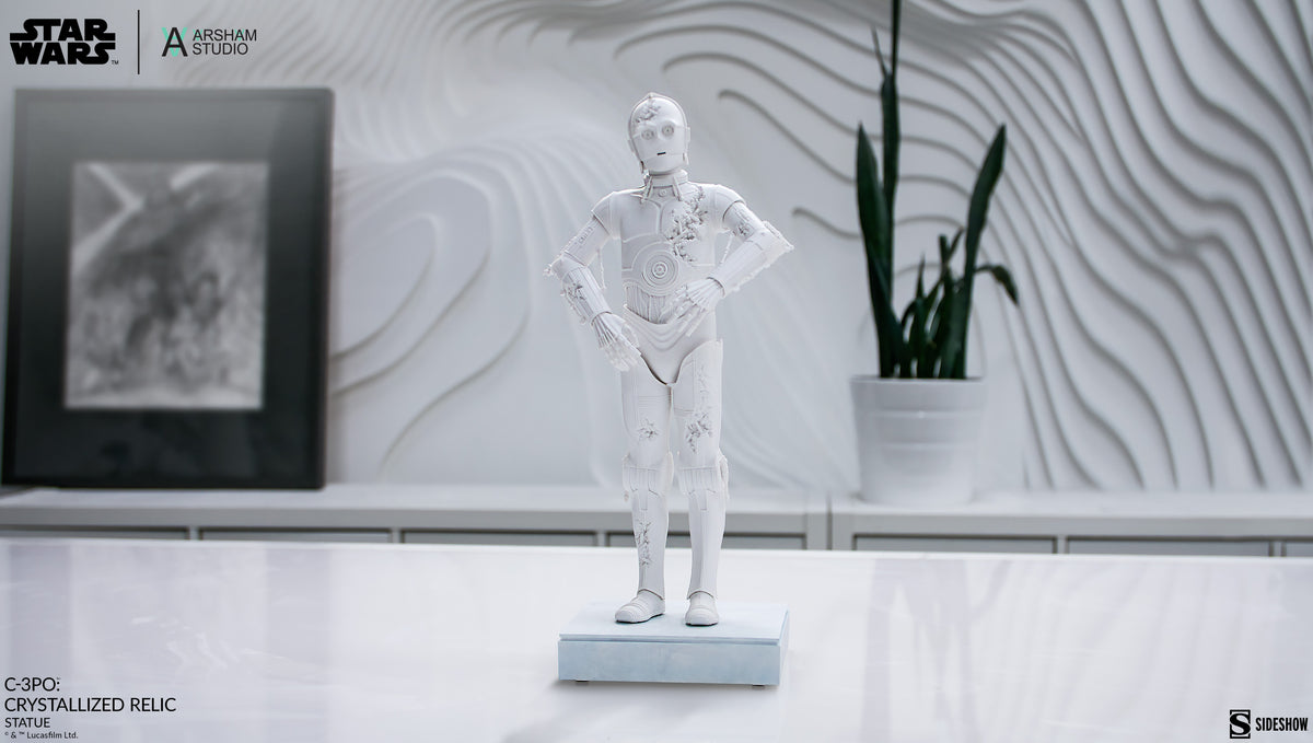 C-3PO CRYSTALLIZED RELIC STATUE
