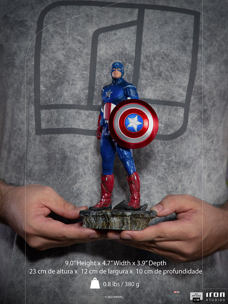 CAPTAIN AMERICA BATTLE OF NEW YORK BDS ART SCALE