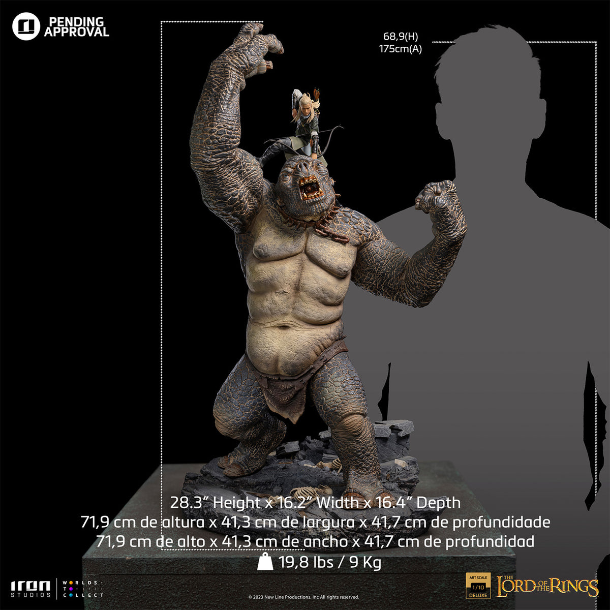 PRE-ORDER: CAVE TROLL AND LEGOLAS