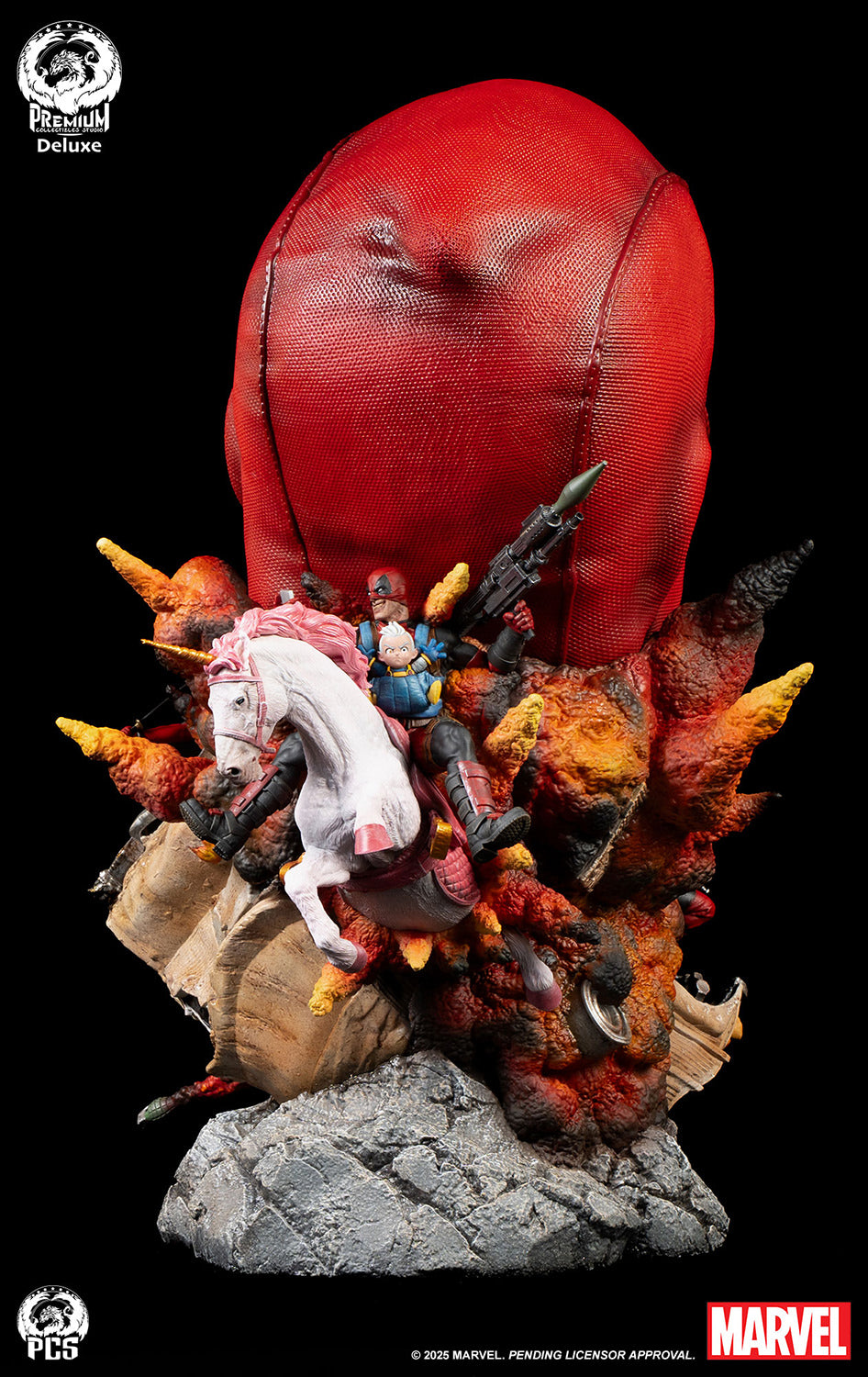 DEADPOOL BUST DELUXE VERSION