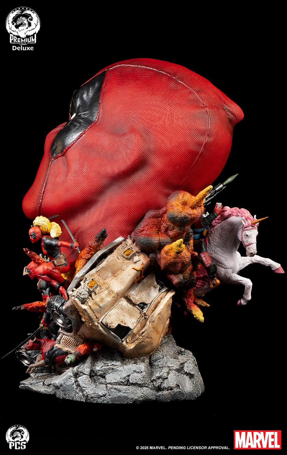 DEADPOOL BUST DELUXE VERSION