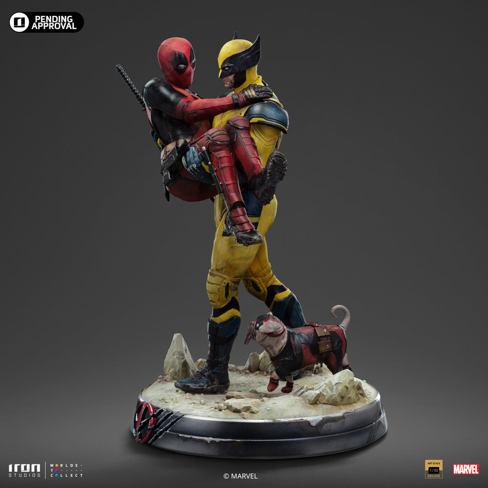 PRE-ORDER: DEADPOOL AND WOLVERINE DELUXE ART SCALE STATUE