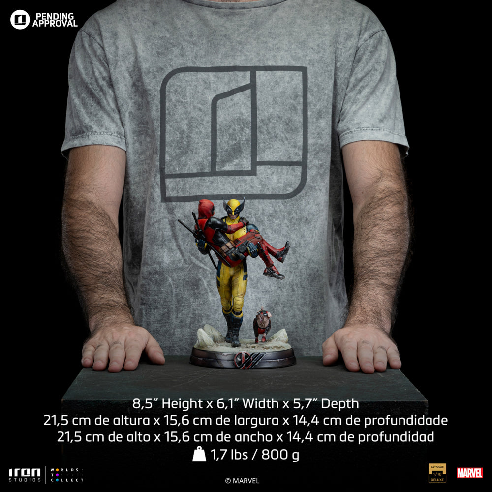 PRE-ORDER: DEADPOOL AND WOLVERINE DELUXE ART SCALE STATUE