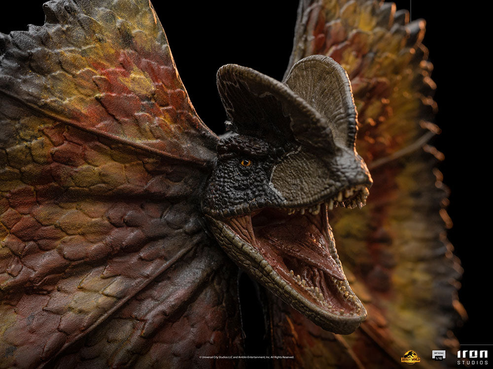 DILOPHOSAURUS ART SCALE