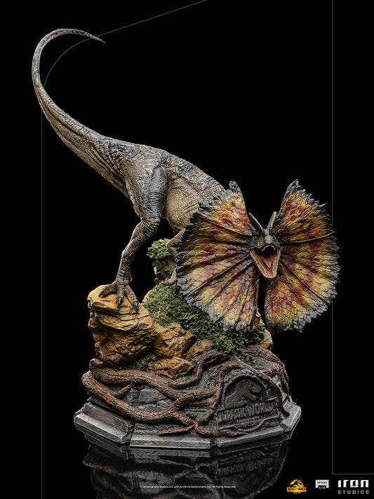 DILOPHOSAURUS ART SCALE