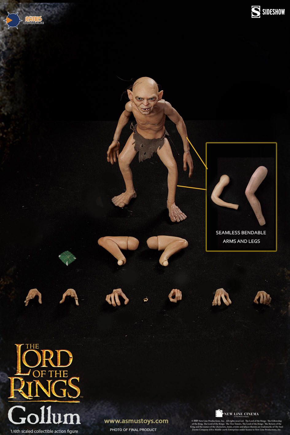 GOLLUM SIXTH SCALE