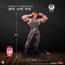 Load image into Gallery viewer, PRE-ORDER: GUILE DELUXE QUARTER SCALE STATUE