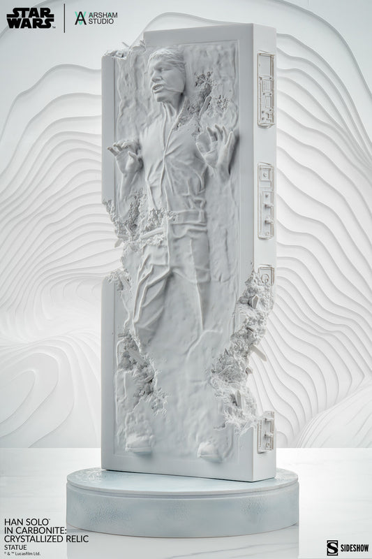 HAN SOLO IN CARBONITE CRYSTALLIZED RELIC STATUE