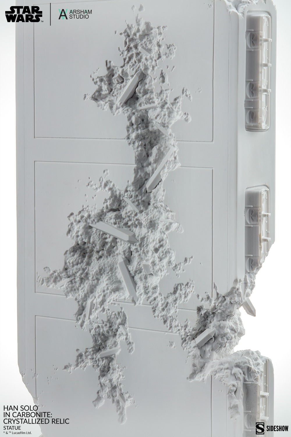 HAN SOLO IN CARBONITE CRYSTALLIZED RELIC STATUE