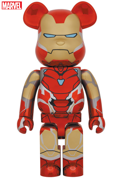 IRON MAN MARK 85 CHROME 1000% BEARBRICK