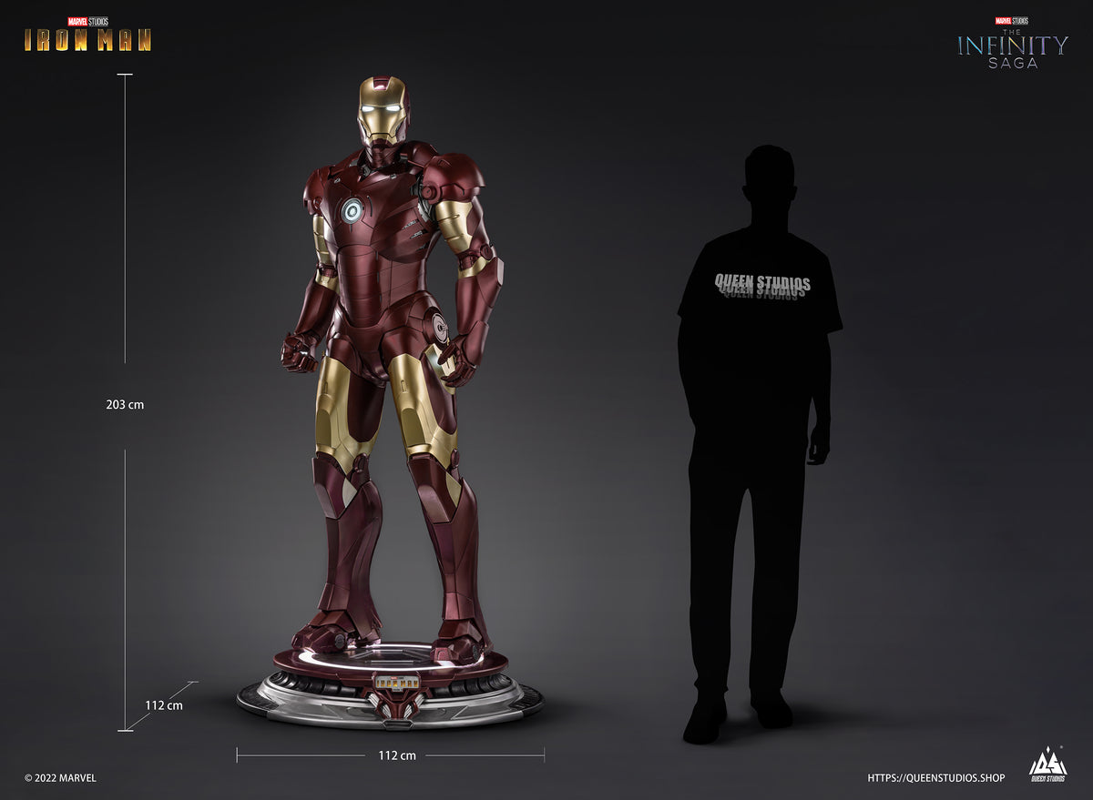 IRON MAN MARK 3 LIFE SIZE STATUE