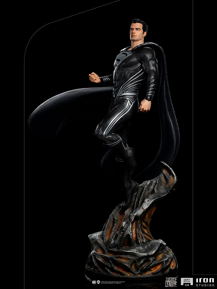 SUPERMAN BLACK SUIT LEGACY STATUE