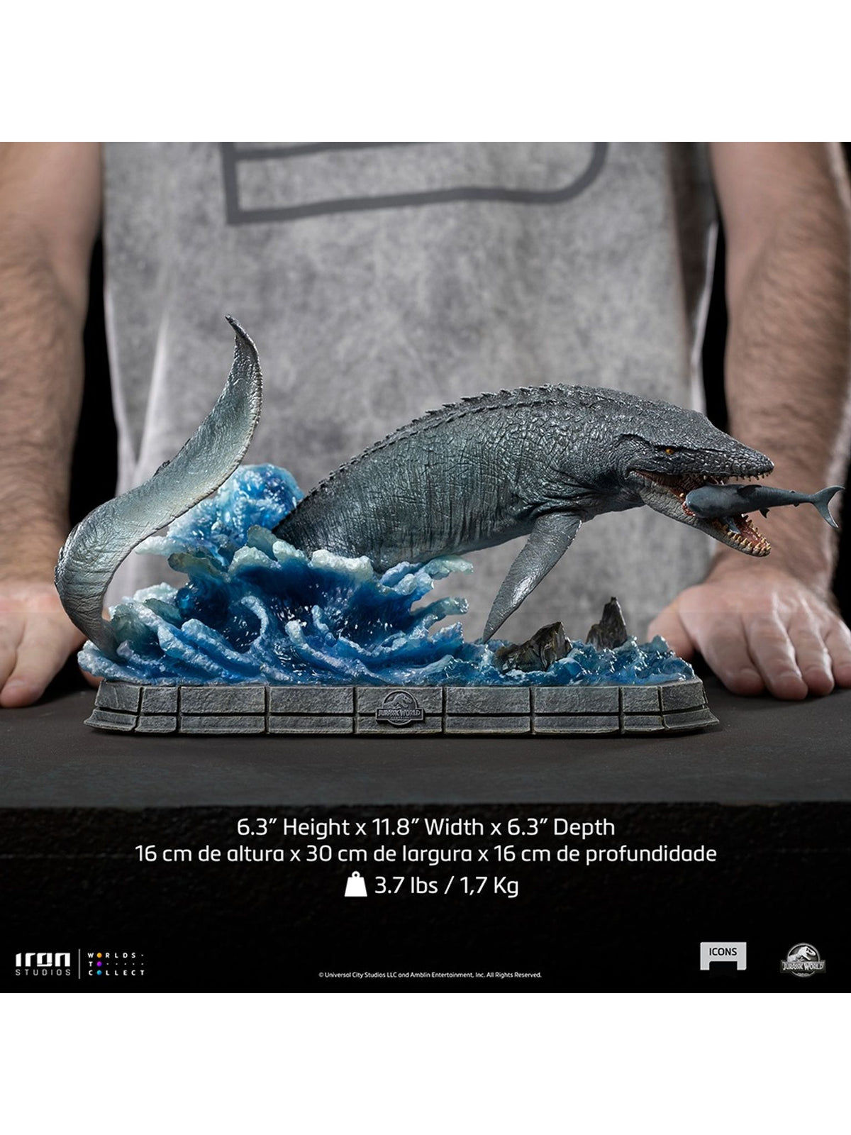 JW ICONS MOSASAURUS