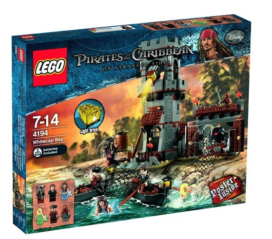 LEGO POTC WHITE CAP BAY 4194