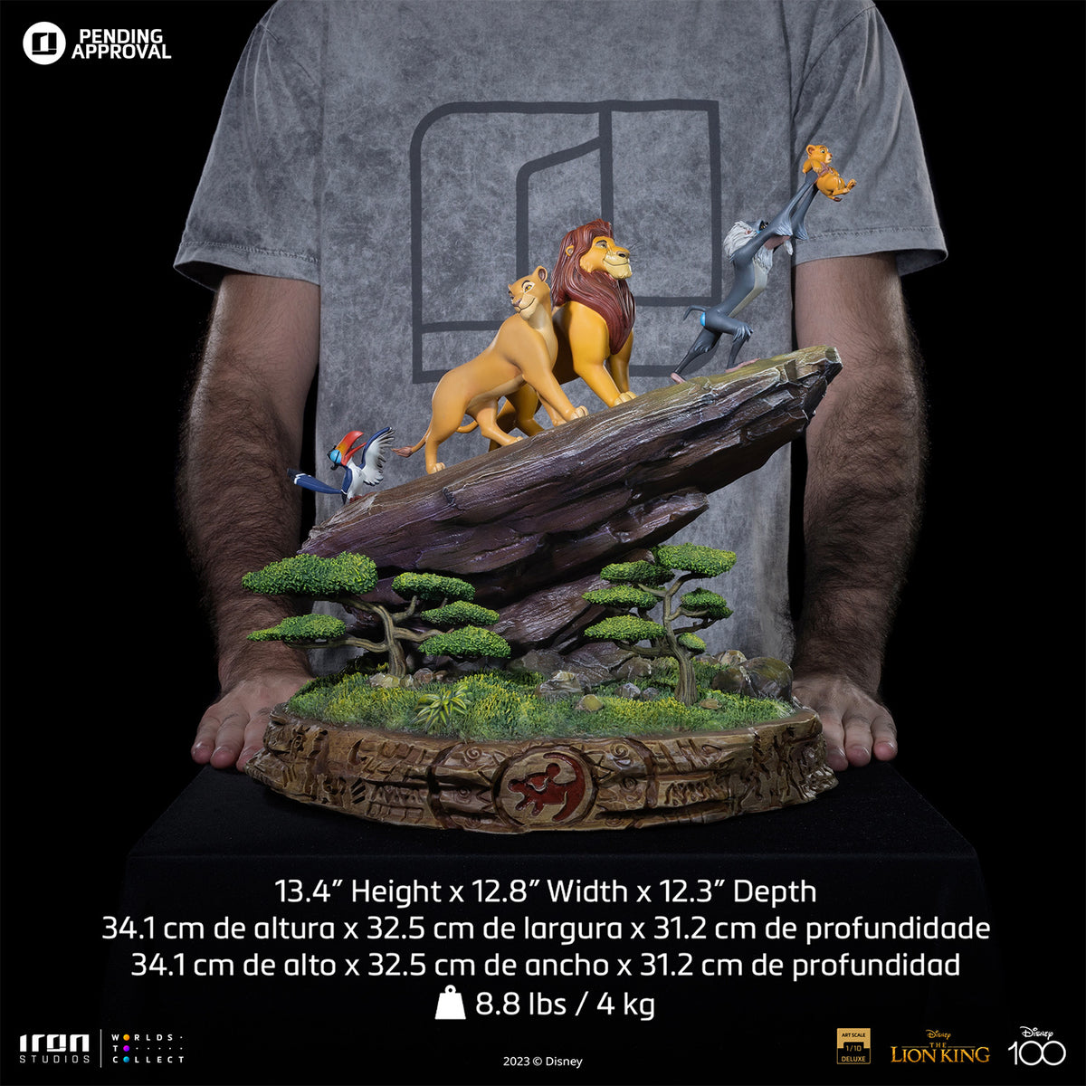 PRE-ORDER: LION KING DELUXE ART SCALE