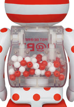 Load image into Gallery viewer, MY FIRST BEARBRICK BABY RED AND SILVER CHROME SET