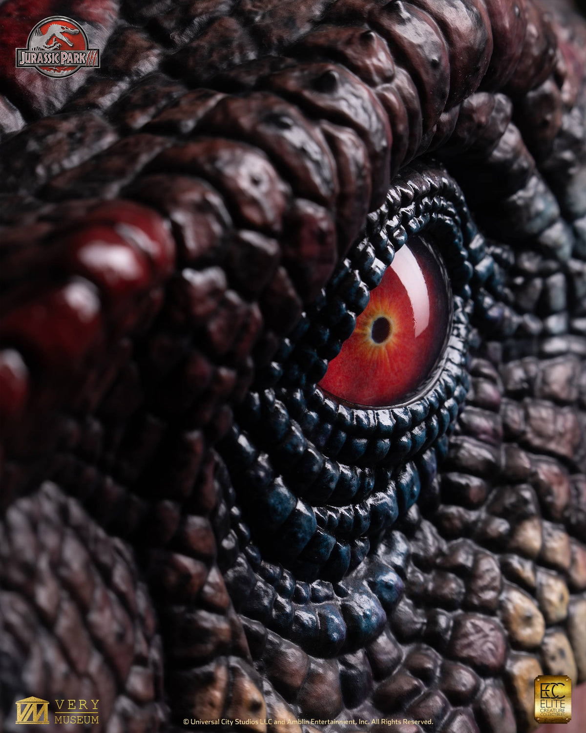 PRE-ORDER: MALE ALPHA VELOCIRAPTOR BUST