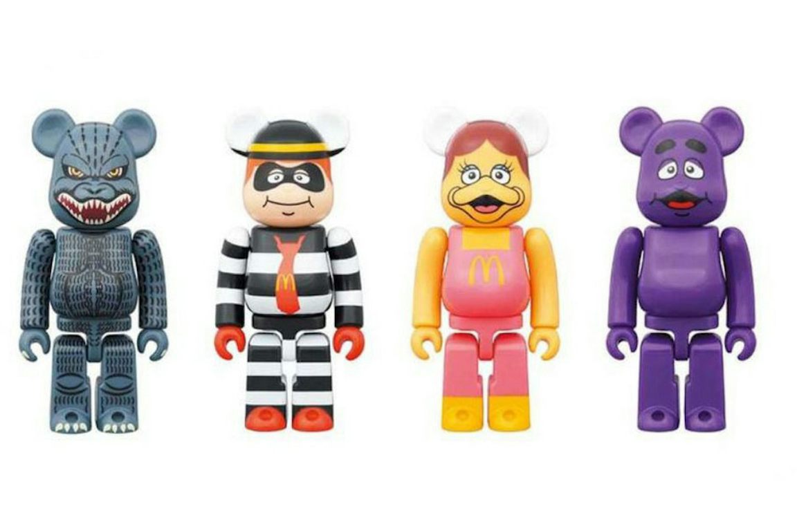 MCDONALDS 4-PC 150% BEARBRICK SET