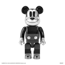 Load image into Gallery viewer, MICKEY MOUSE BLACK AND WHITE 400% BEARBRICK