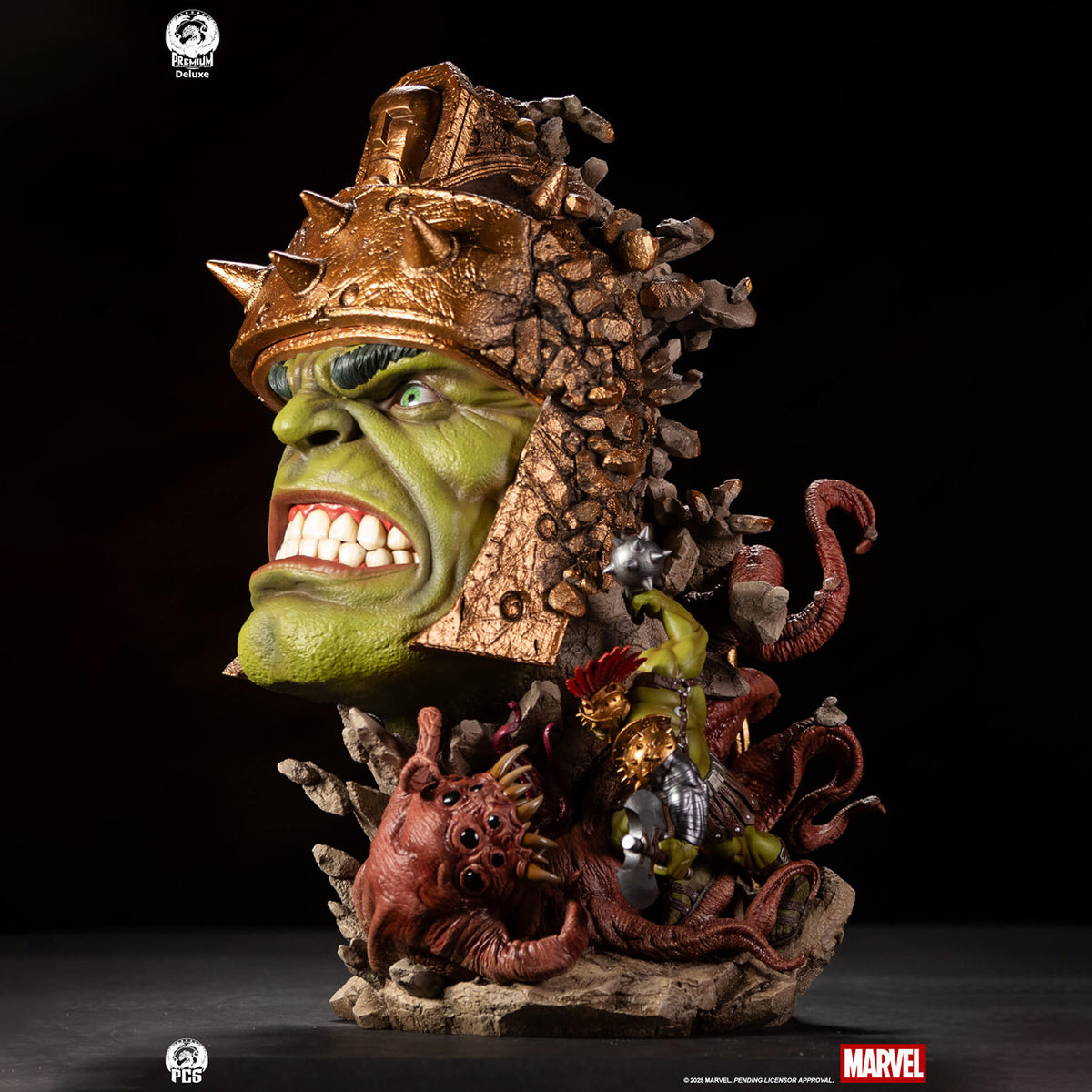 PRE-ORDER: PLANET HULK BUST DELUXE VERSION