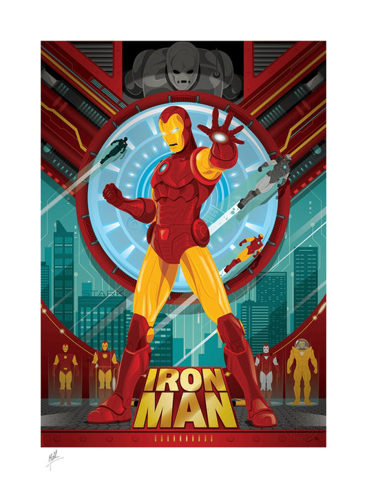 PRINT: IRON MAN BY MARK MAHLE