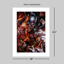 Load image into Gallery viewer, PRINT: ETERNAL ENEMIES: BATMAN vs THE JOKER