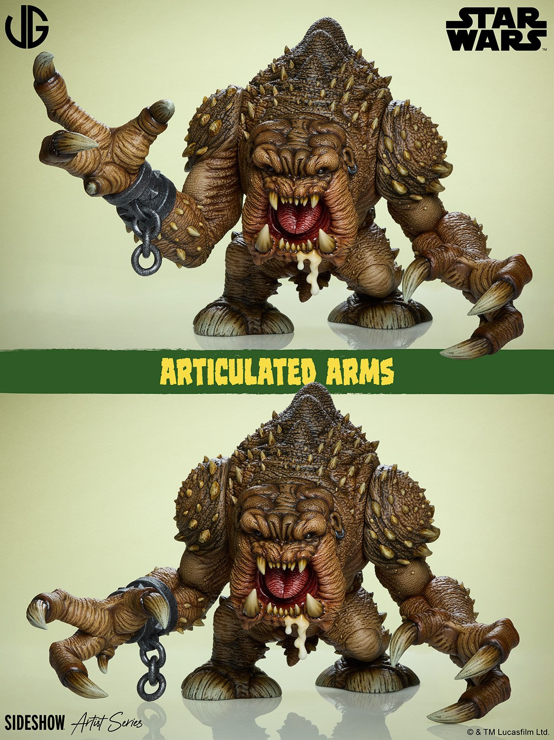 PRE-ORDER: RANCOR DESIGNER COLLECTIBLE STATUE