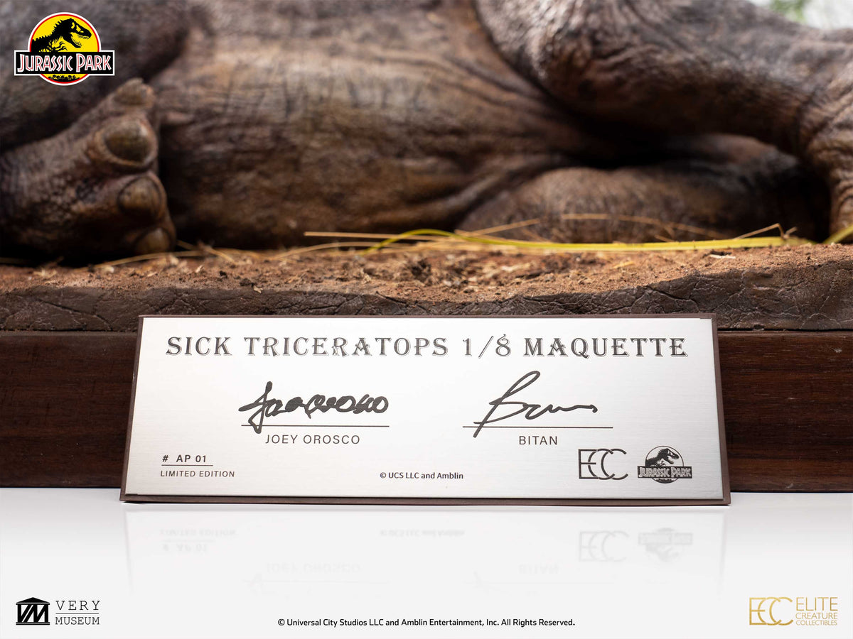 PRE-ORDER: SICK TRICERATOPS MAQUETTE