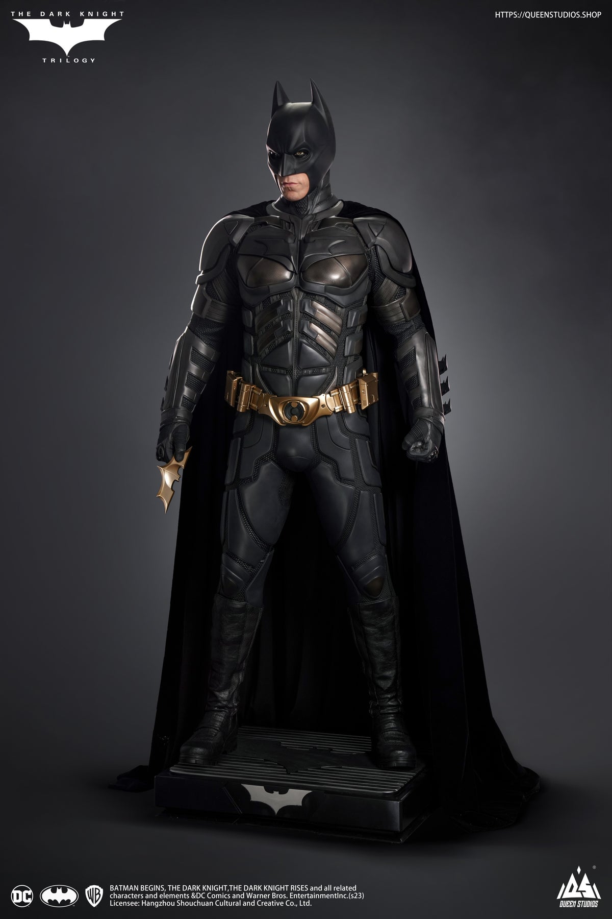 PRE-ORDER: THE DARK KNIGHT BATMAN LIFE SIZE STATUE