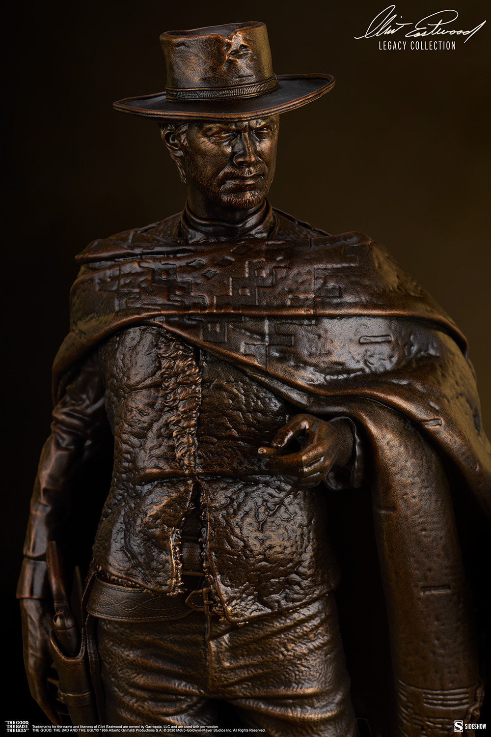 PRE-ORDER: THE MAN WITH NO NAME FAUX BRONZE STATUE