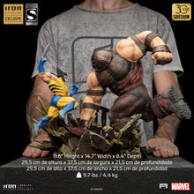Load image into Gallery viewer, WOLVERINE VS JUGGERNAUT BDS ART SCALE