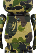 Load image into Gallery viewer, BAPE ABC CAMO GREEN 200% BEARBRICK