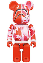 Load image into Gallery viewer, BAPE ABC CAMO SHARK PINK 200% BEARBRICK