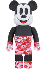 Load image into Gallery viewer, BAPE X MICKEY PINK 1000% BEARBRICK