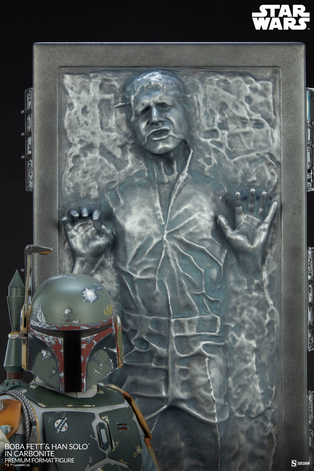 PRE-ORDER: BOBA FETT AND HAN IN CARBONITE