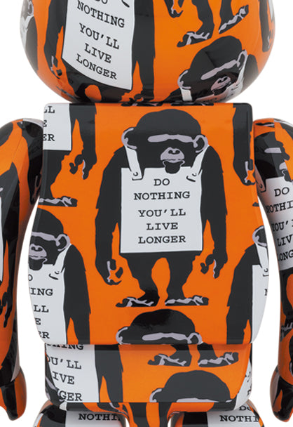 BRANDALISM MONKEY SIGN 1000% BEARBRICK