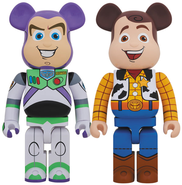 BUZZ AND WOODY 1000% BEARBRICK